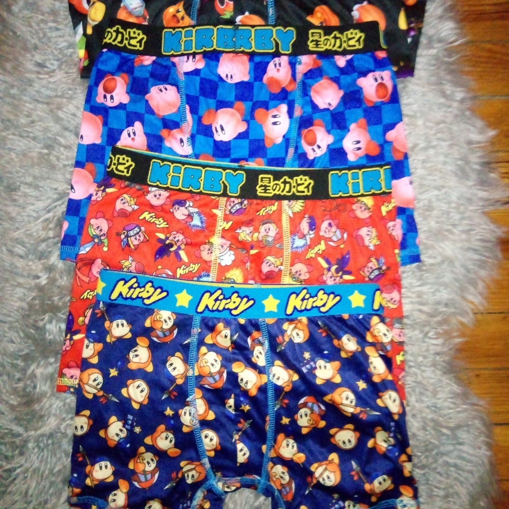 Brand new 4 pair Kirby boys size 10 underwear